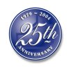 25th anniversary logo